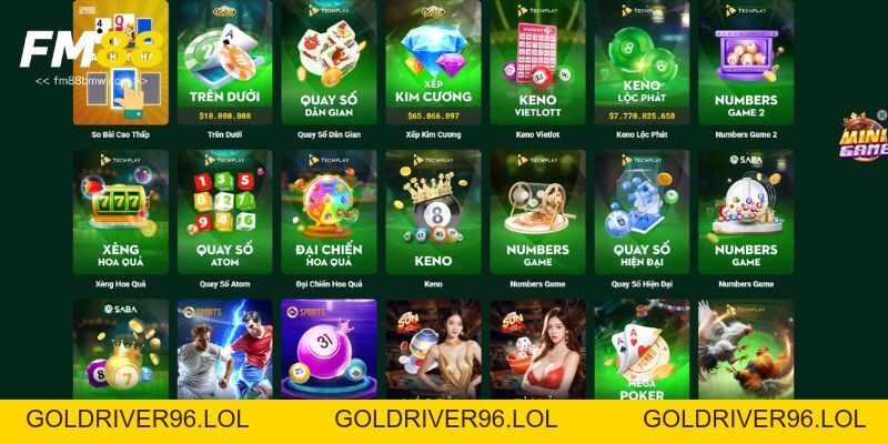 Game Nhanh FM88 - Top 5 Sảnh Game Đỉnh Cao Nhất 2026 - goldriver96