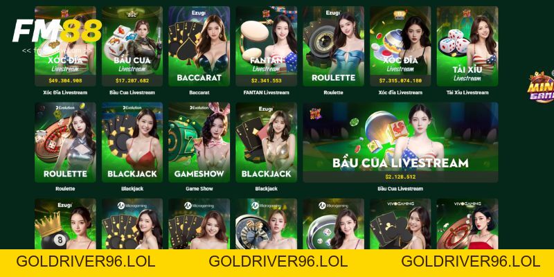 Live Casino FM88 - 5 Bí Quyết Thắng Lớn Cho Cao Thủ 2026 - goldriver96