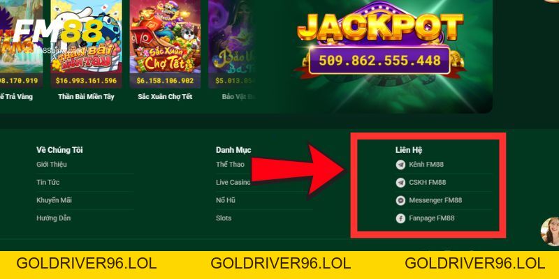 Liên Hệ Fm88 – Kết Nối Đam Mê Để Săn Giải Thưởng Khủng - goldriver96