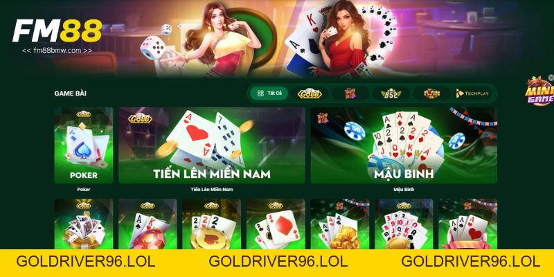 Game Bài Fm88 - Khám Phá Top 5 Sảnh Đỉnh Cao Nhất 2026 - goldriver96