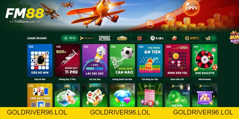 Game Nhanh FM88 - Top 5 Sảnh Game Đỉnh Cao Nhất 2026 - goldriver96