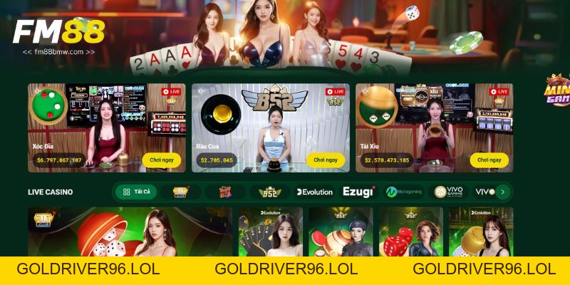 Live Casino FM88 - 5 Bí Quyết Thắng Lớn Cho Cao Thủ 2026 - goldriver96