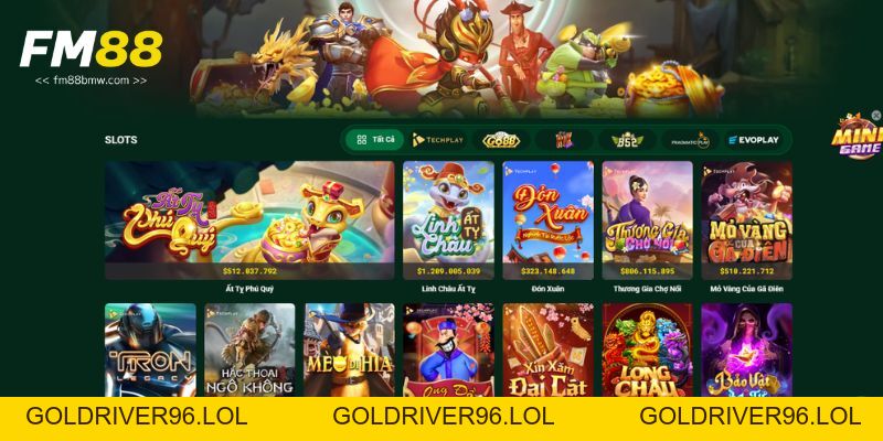 Slots FM88 - Top 5 Điểm Nổi Bật Hấp Dẫn Cho Dân Chơi 2026 - goldriver96
