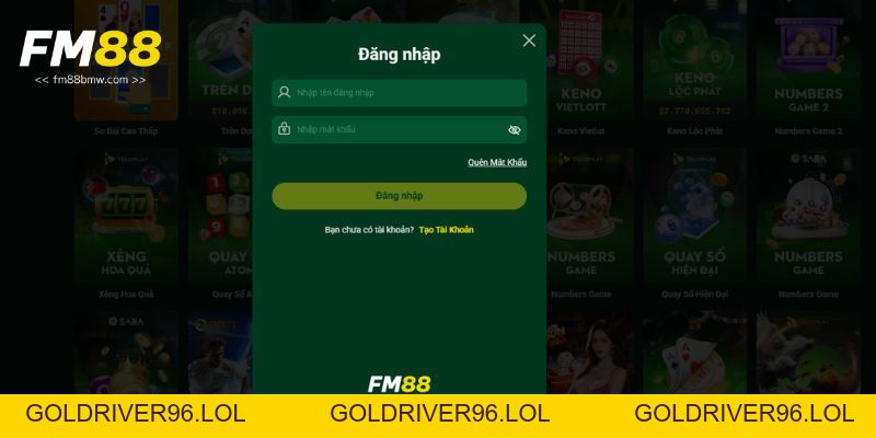 Đăng Nhập Fm88 - Trải Nghiệm Trò Chơi Và Cơ Hội Chiến Thắng - goldriver96