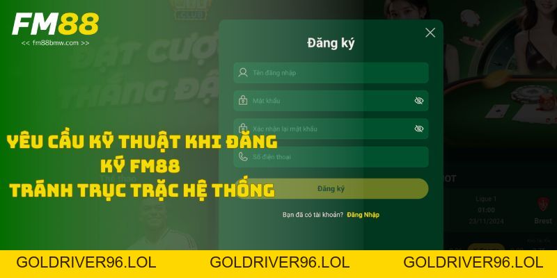 Đăng Ký Fm88 -  Tận Hưởng Các Khuyến Mãi Hấp Dẫn Mỗi Tuần - goldriver96